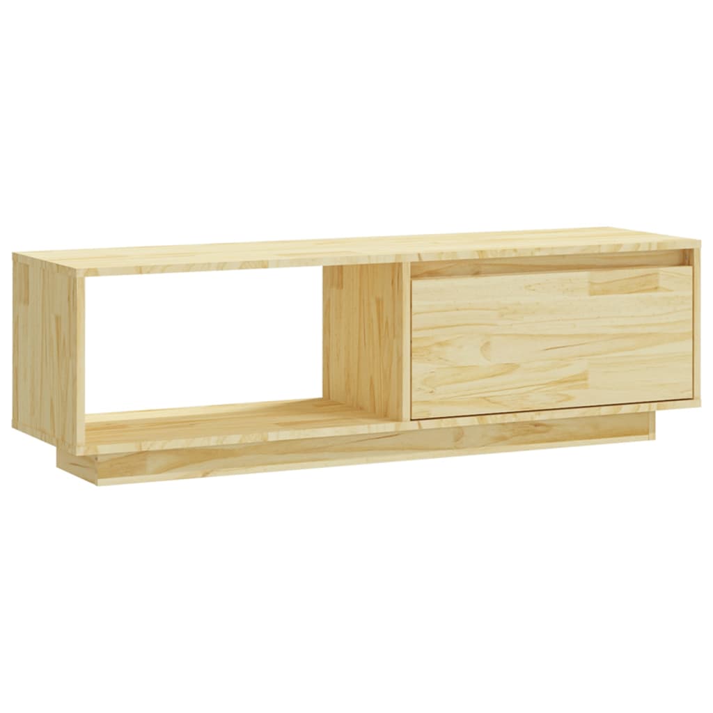 Έπιπλο Τηλεόρασης 110 x 30 x 33,5 εκ. από Μασίφ Ξύλο Πεύκου - Pakobazaar