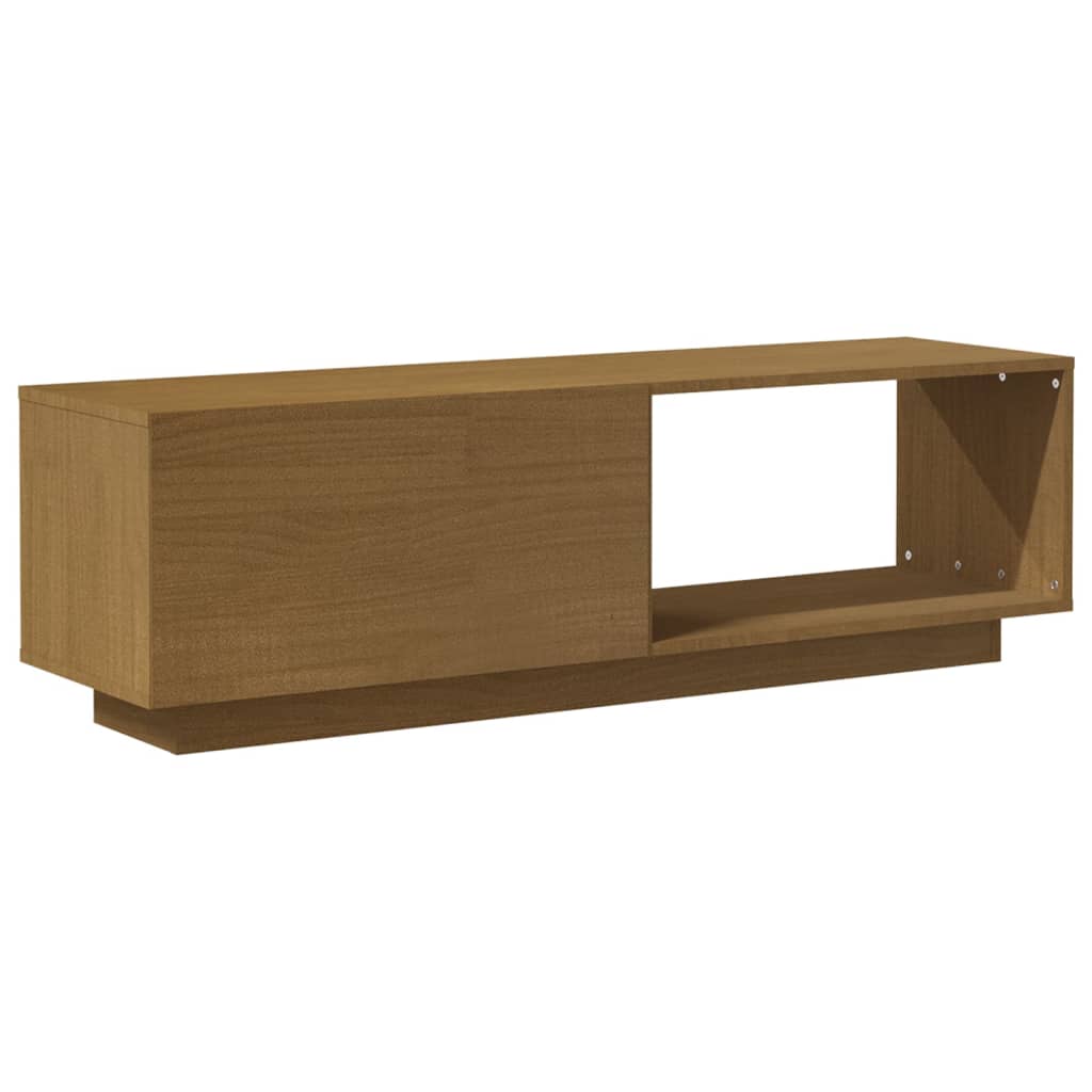 Έπιπλο Τηλεόρασης Μελί 110 x 30 x 33,5εκ από Μασίφ Ξύλο Πεύκου