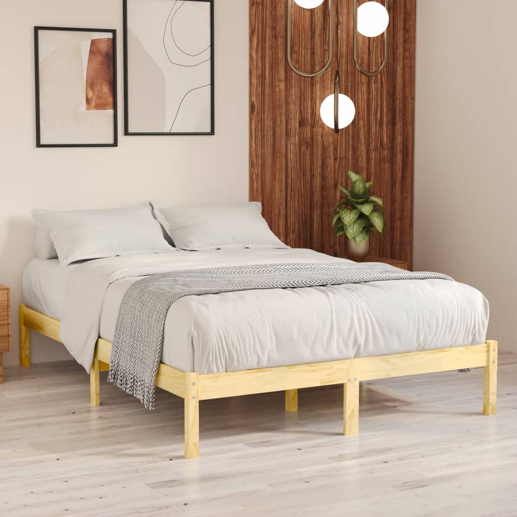 Πλαίσιο Κρεβατιού 150 x 200 εκ. Μασίφ Ξύλο King Size