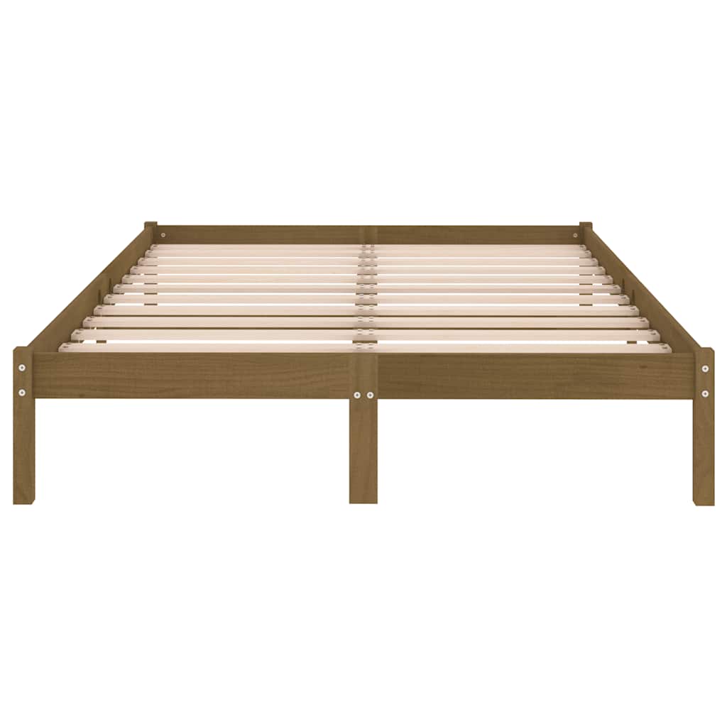 Πλαίσιο Κρεβατιού Μελί 150 x 200 εκ. Μασίφ Ξύλο King Size