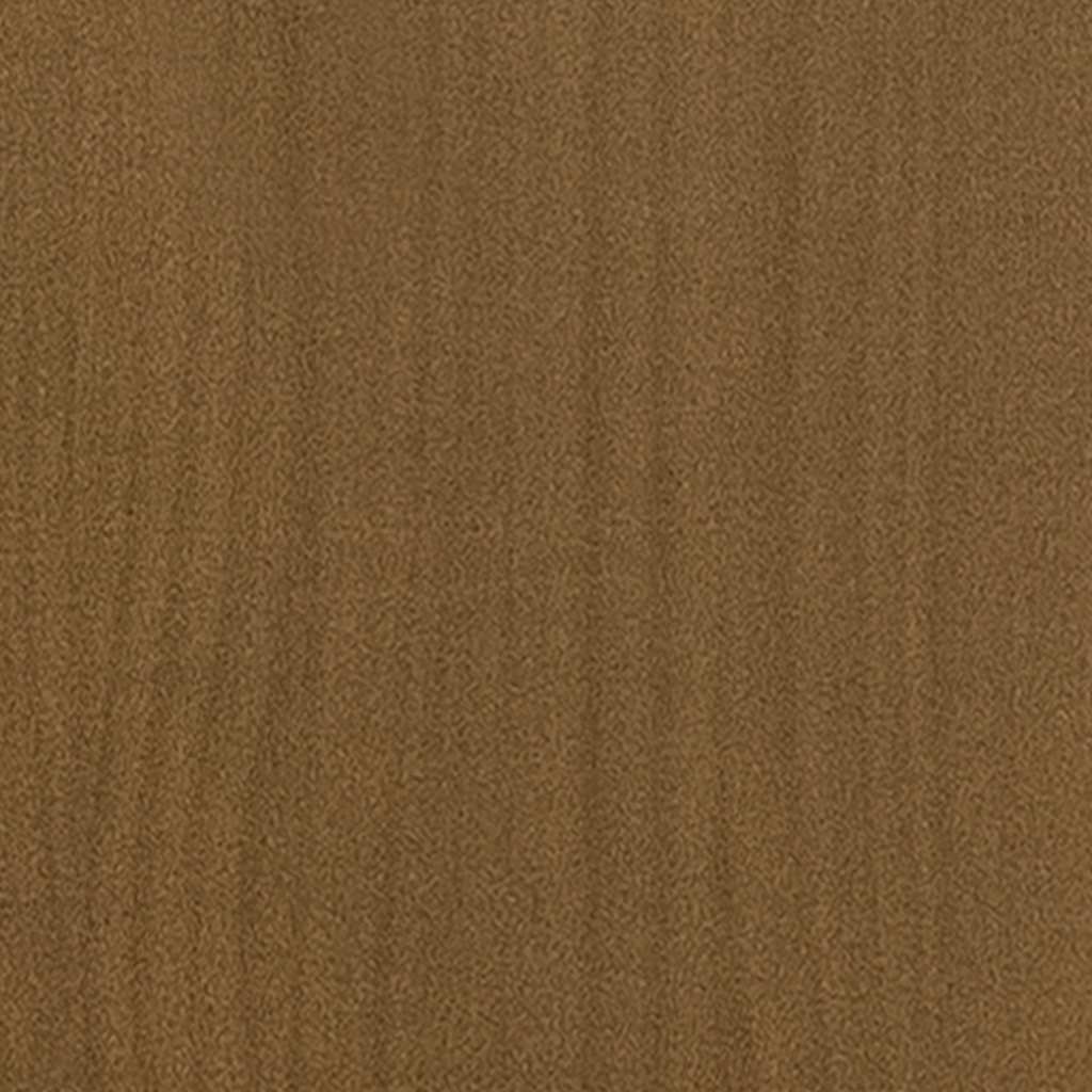Πλαίσιο Κρεβατιού Μελί 180 x 200 εκ. Μασίφ Ξύλο Super King