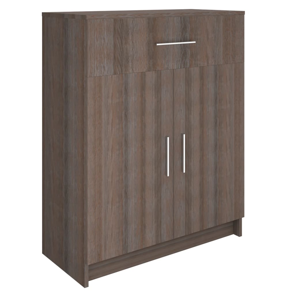 Ντουλάπι Γκρι/Sonoma Δρυς 71 x 35 x 88 εκ. από Μοριοσανίδα