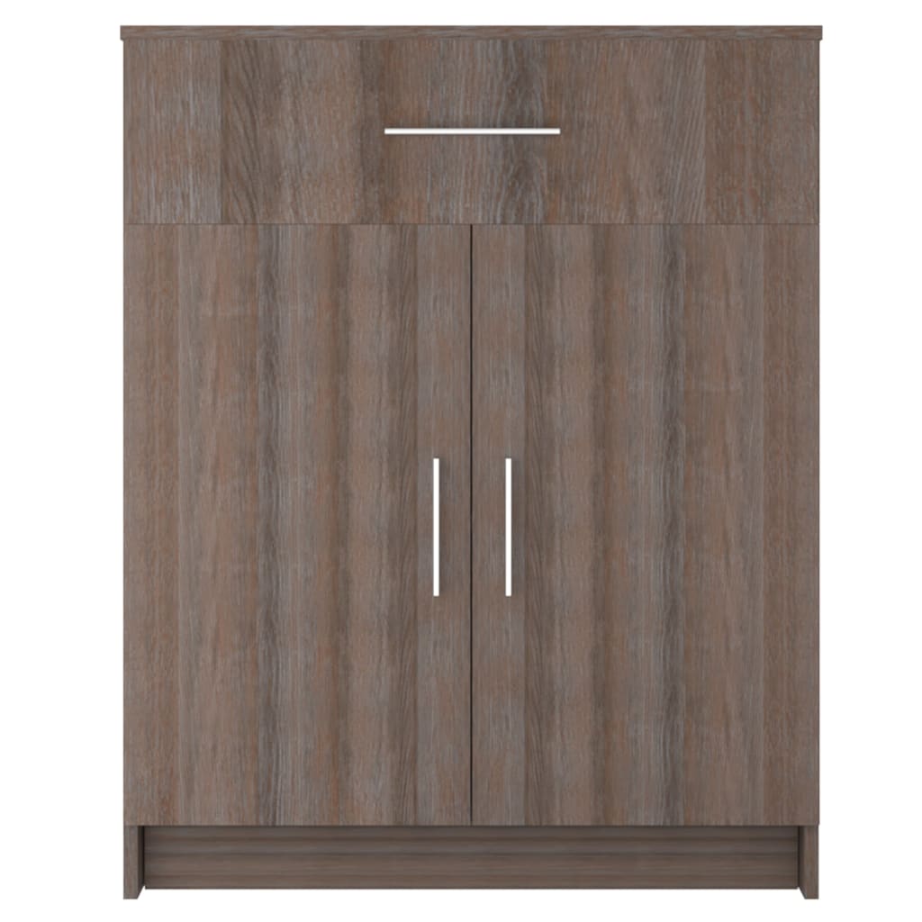 Ντουλάπι Γκρι/Sonoma Δρυς 71 x 35 x 88 εκ. από Μοριοσανίδα