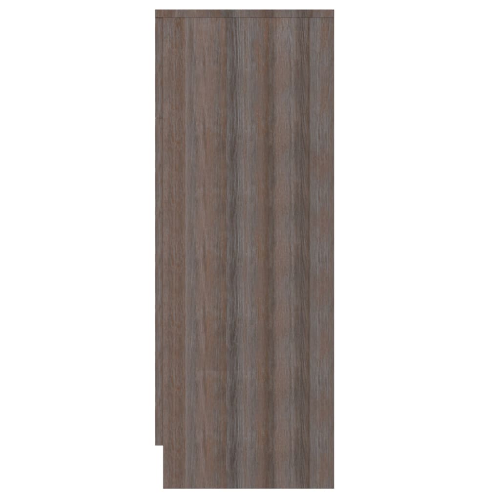 Ντουλάπι Γκρι/Sonoma Δρυς 71 x 35 x 88 εκ. από Μοριοσανίδα