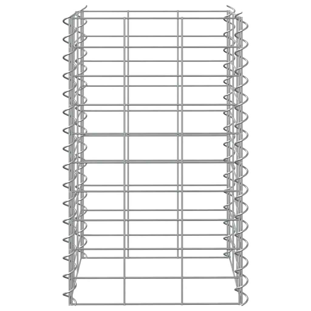 Συρματοκιβώτια-Γλάστρες Υπερυψ. 3 τεμ. 30x30x50εκ. Σιδερένιες - PAKOBAZAAR