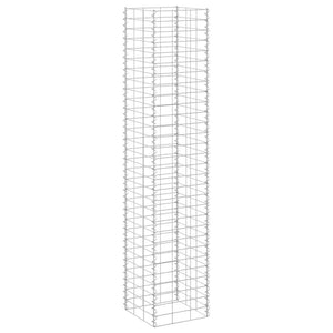 Συρματοκιβώτια-Γλάστρες Υπερυψ. 3 τεμ. 30x30x150εκ. Σιδερένιες - PAKOBAZAAR
