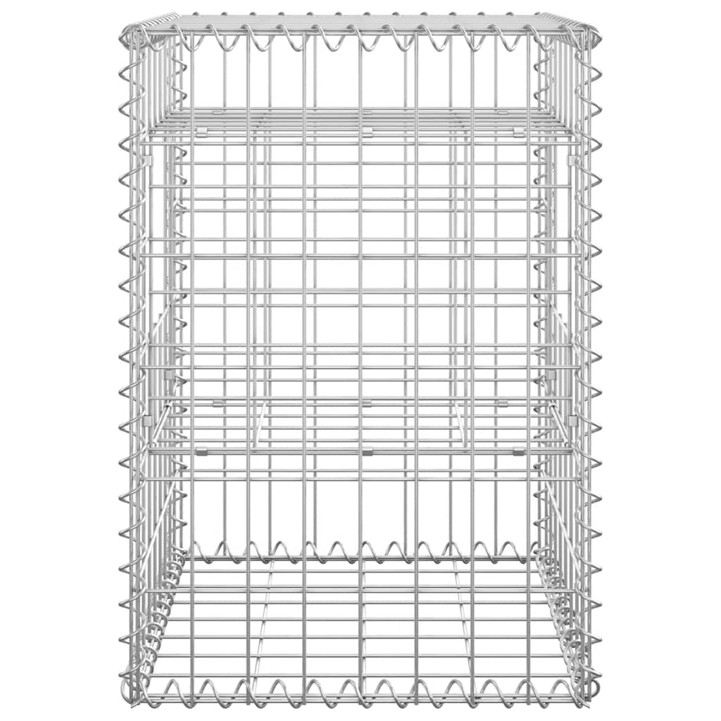 Συρματοκιβώτιο Στύλος 40 x 40 x 60 εκ. Σιδερένιο