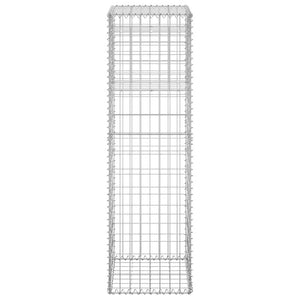 Συρματοκιβώτιο Στύλος 40 x 40 x 140 εκ. Σιδερένιο - PAKOBAZAAR