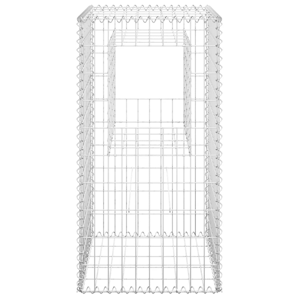 Συρματοκιβώτιο Στύλος 50 x 50 x 100 εκ. Σιδερένιο - PAKOBAZAAR