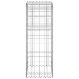 Συρματοκιβώτιο Στύλος 50 x 50 x 140 εκ. Σιδερένιο - PAKOBAZAAR