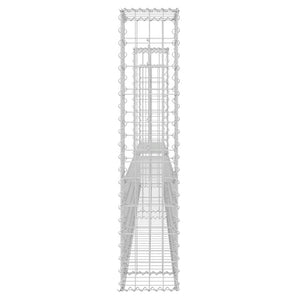 Συρματοκιβώτια σε U Σχήμα με 3 Στύλους 260x20x100 εκ Σιδερένιο - PAKOBAZAAR