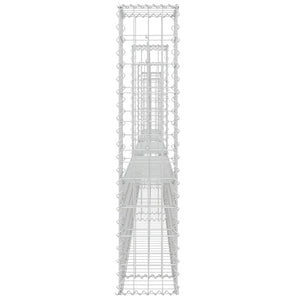 Συρματοκιβώτια Στύλοι σε U Σχήμα 5 τεμ. 500x20x100 εκ Σιδερένια - PAKOBAZAAR