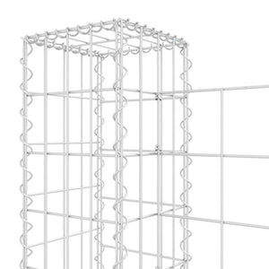 Συρματοκιβώτια Στύλοι σε U Σχήμα 5 τεμ. 500x20x100 εκ Σιδερένια - PAKOBAZAAR