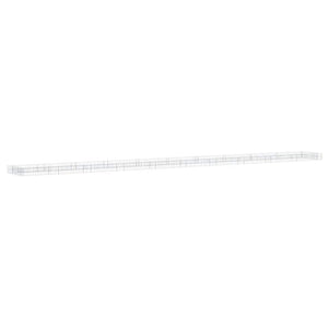 Συρματοκιβώτιο-Γλάστρα Υπερυψωμένη 1000x100x20 εκ Γαλβ. Χάλυβας - PAKOBAZAAR