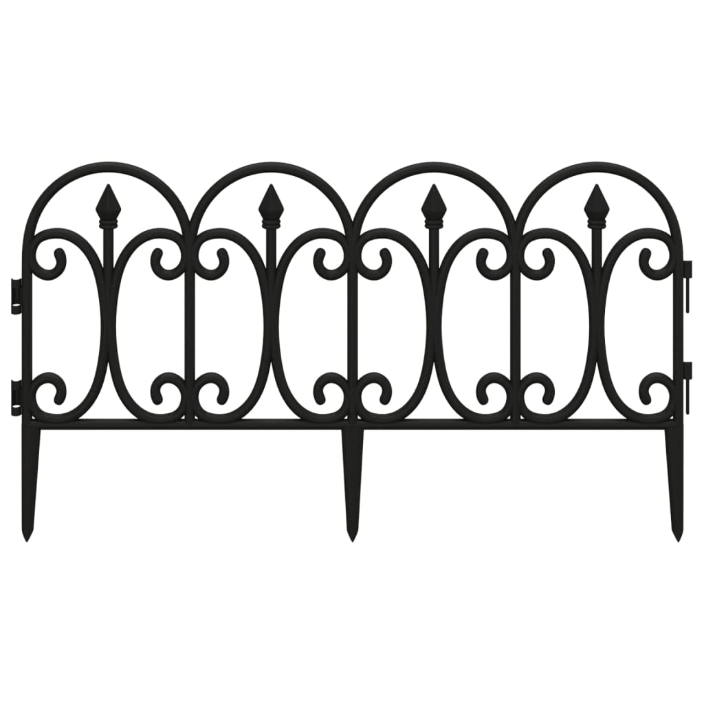 Μπορντούρες Γκαζόν 17 τεμ. Μαύρες 10 μ. από Πολυπροπυλένιο