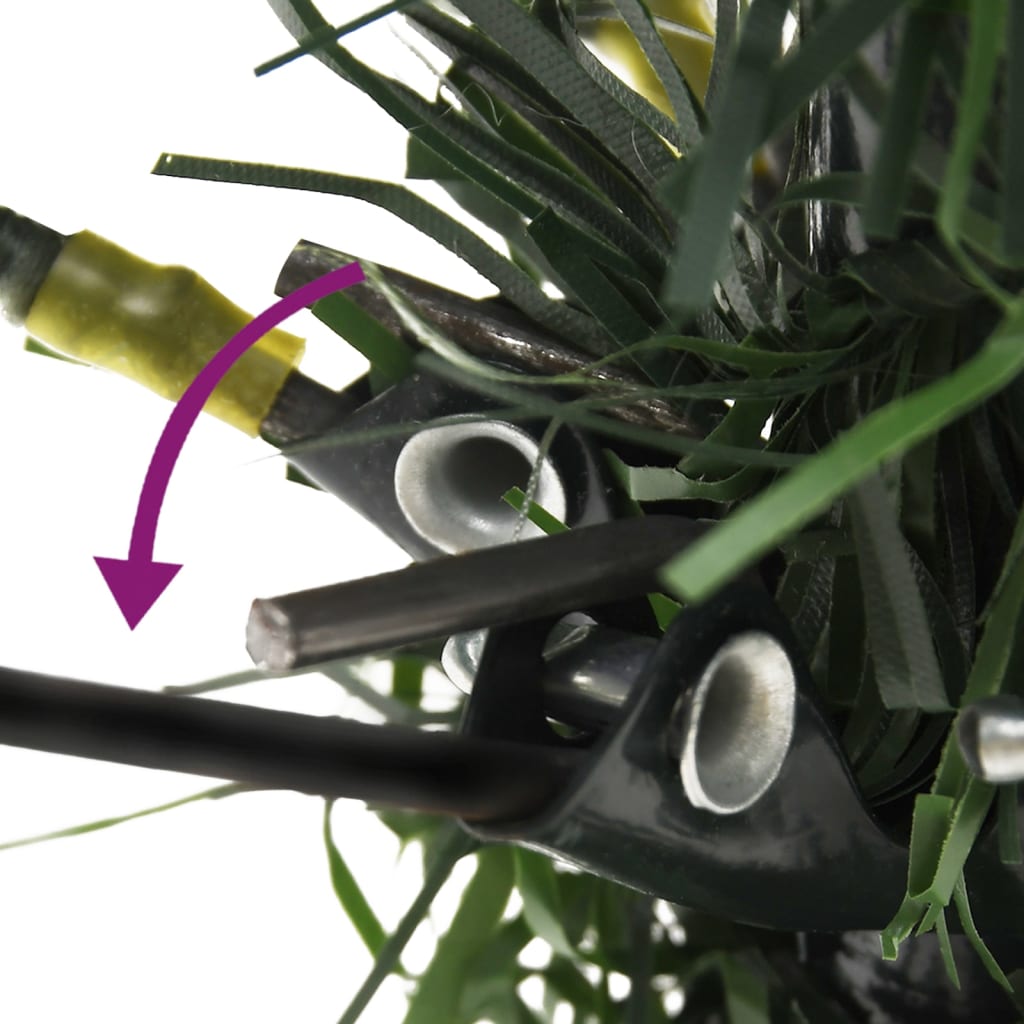 Χριστ. Δέντρο Προφωτισμένο Πράσινο 150εκ. Κουκουνάρια PVC/PE - Pakobazaar