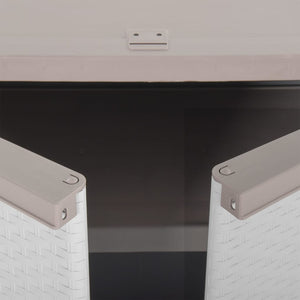 Ντουλάπι Αποθήκευσης με 2 Πόρτες 68x37,5x91,5 εκ. Αν. Γκρι/Μπεζ