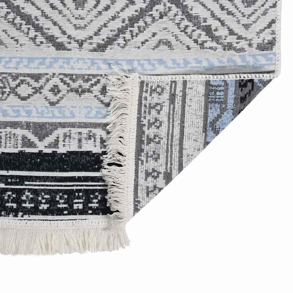 Χαλί Ροζ και Χρώμα Άκουα 160 x 230 εκ. Βαμβακερό - Pakobazaar