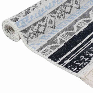 Χαλί Ροζ και Χρώμα Άκουα 160 x 230 εκ. Βαμβακερό - Pakobazaar