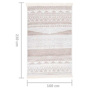 Χαλί Μπλε 160 x 230 εκ. Βαμβακερό