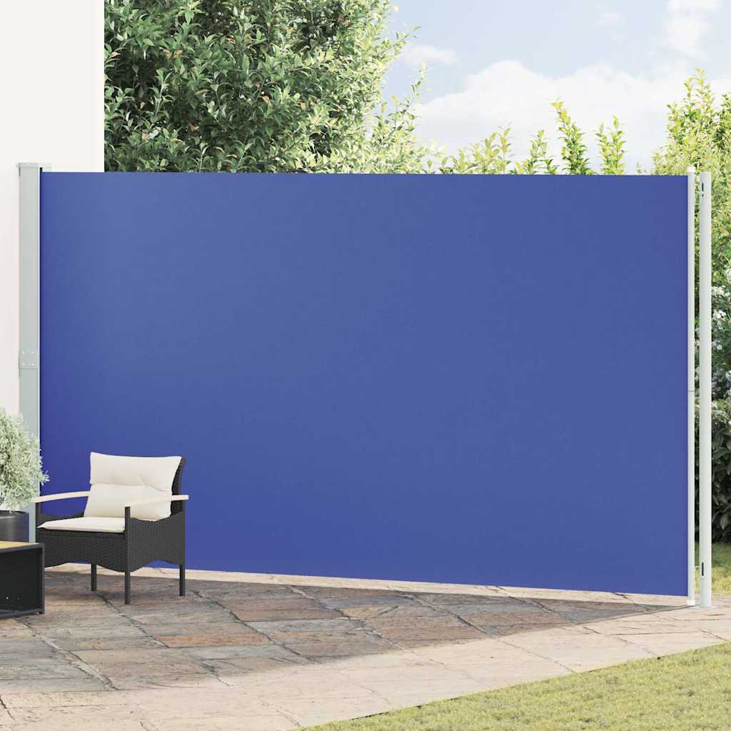 Σκίαστρο Πλαϊνό Συρόμενο Βεράντας Μπλε 220 x 600 εκ.