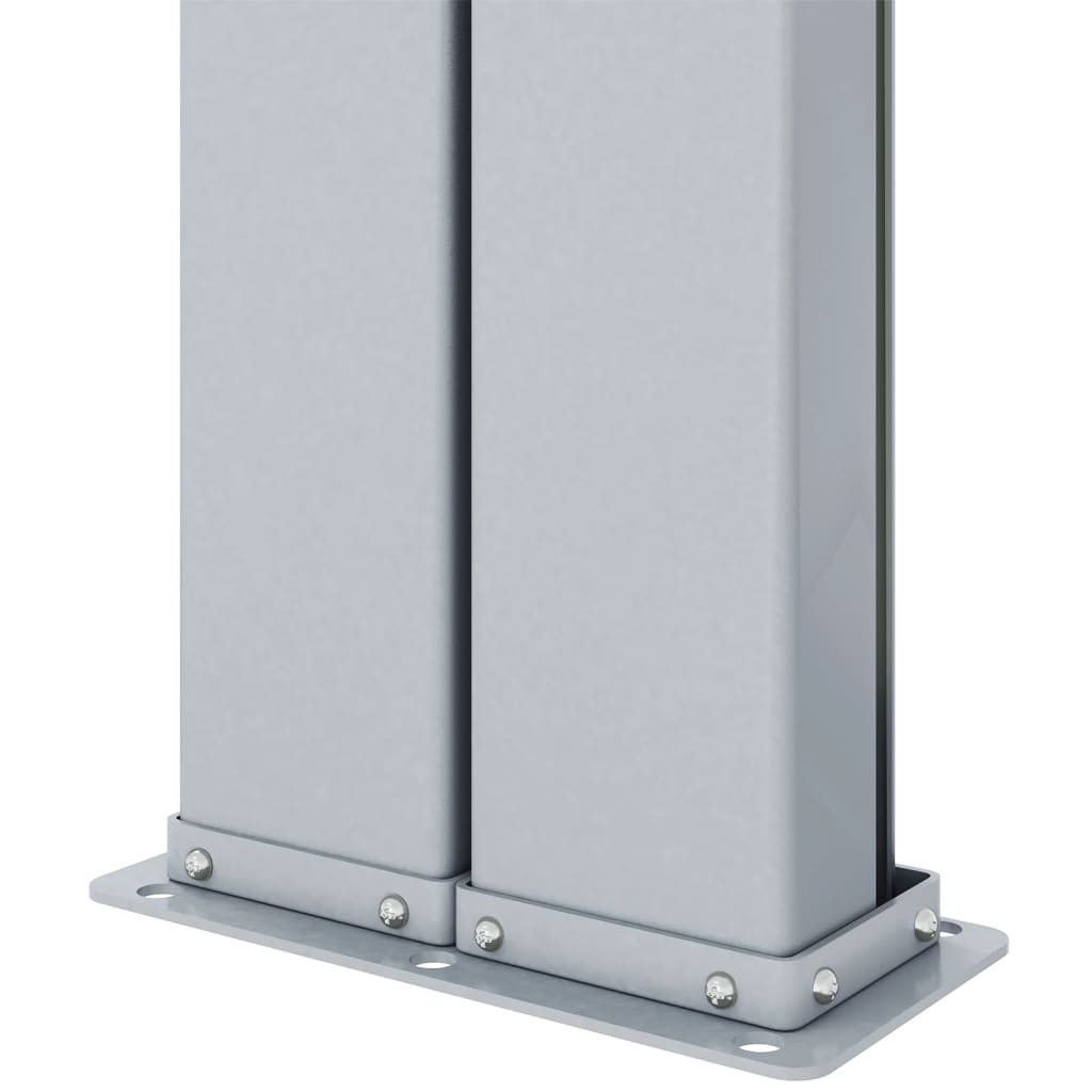 Σκίαστρο Πλαϊνό Συρόμενο Κόκκινο 180 x 1000 εκ.