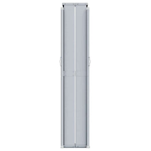 Σκίαστρο Πλαϊνό Συρόμενο Μπλε 200 x 1200 εκ.