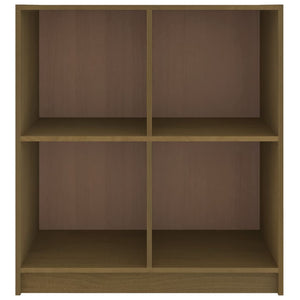 Μπουφές Καφέ Μελί 70 x 33 x 76 εκ. από Μασίφ Ξύλο Πεύκου