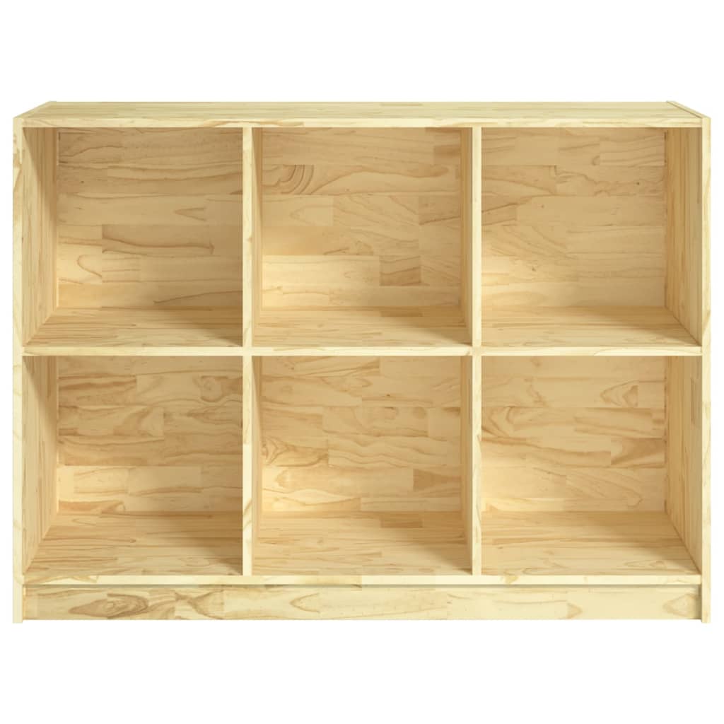 Βιβλιοθήκη 104 x 33 x76 εκ. από Μασίφ Ξύλο Πεύκου - Pakobazaar