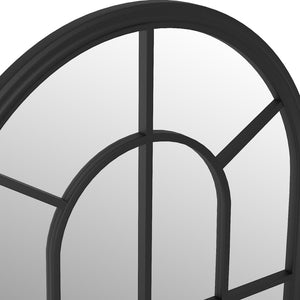 Καθρέφτης για Εσωτερικούς Χώρους Μαύρος 60 x 45 εκ. από Σίδερο - PAKOBAZAAR