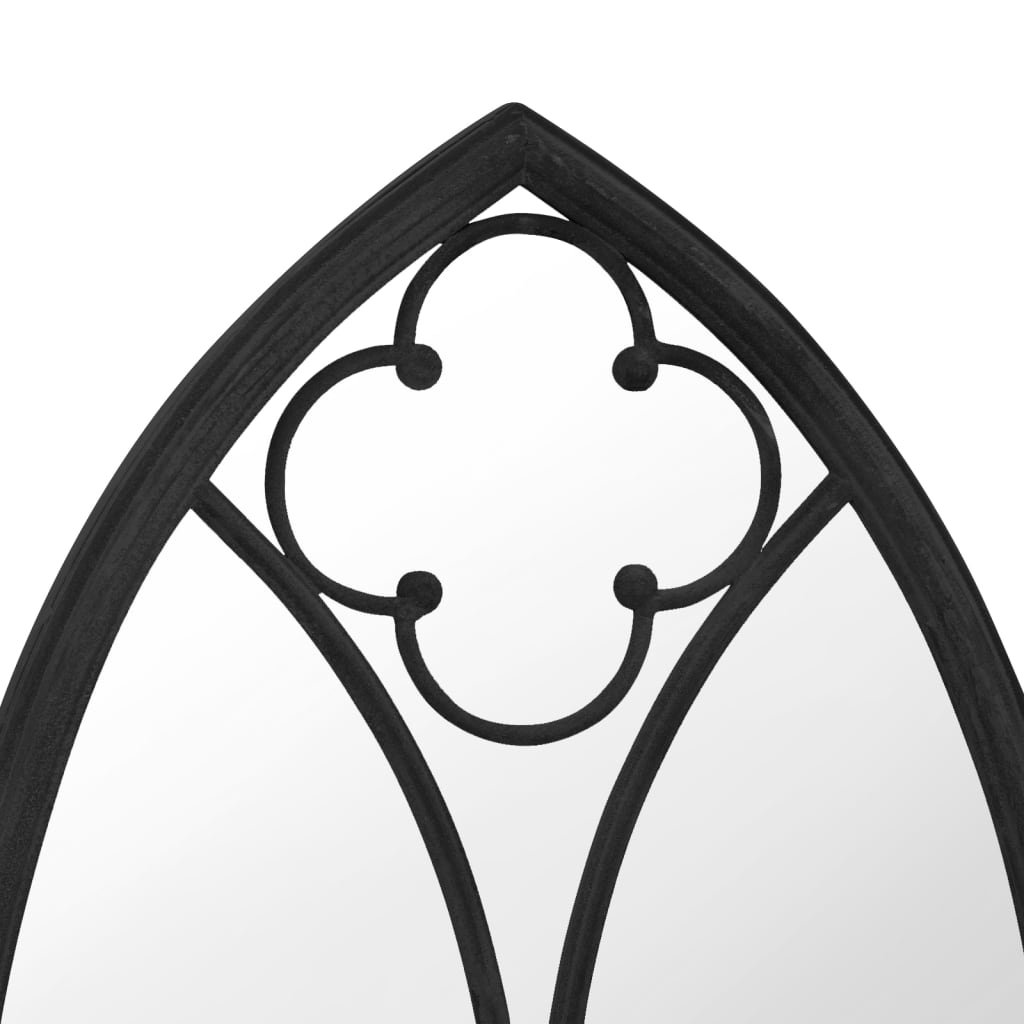 Καθρέφτης για Εσ. Χώρους Μαύρος 70 x 30 εκ. από Σίδερο - PAKOBAZAAR