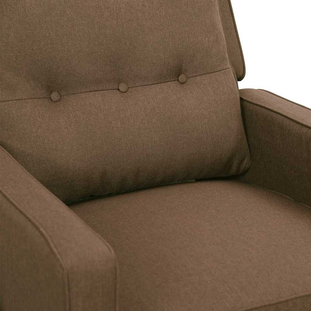 Πολυθρόνα Μασάζ με Ανύψωση Taupe Υφασμάτινη