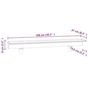 Σιντριβάνι Καταρράκτης Πισίνας με RGB LED 108 εκ. Ακρυλικό - Pakobazaar