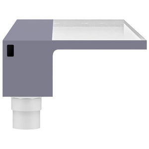 Σιντριβάνι Καταρράκτης Πισίνας με RGB LED 108 εκ. Ακρυλικό - Pakobazaar