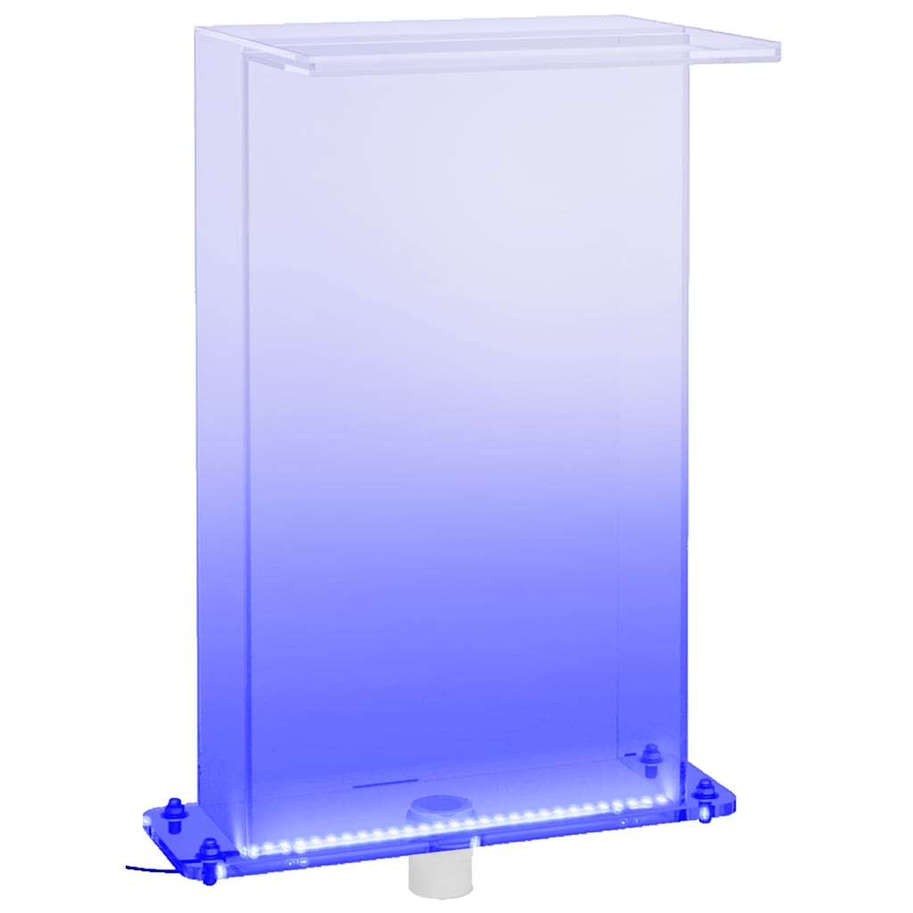 Σιντριβάνι Πισίνας με RGB LED 51 εκ. Ακρυλικό - PAKOBAZAAR