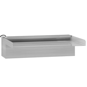 Σιντριβάνι Καταρράκτης Πισίνας με RGB LED 30 εκ Ανοξειδ. Ατσάλι - PAKOBAZAAR