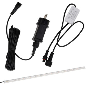 Σιντριβάνι Καταρράκτης Πισίνας με RGB LED 45 εκ Ανοξειδ. Ατσάλι - Pakobazaar