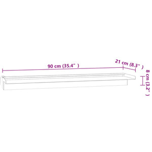 Σιντριβάνι Καταρράκτης Πισίνας με RGB LED 90 εκ Ανοξειδ. Ατσάλι - Pakobazaar