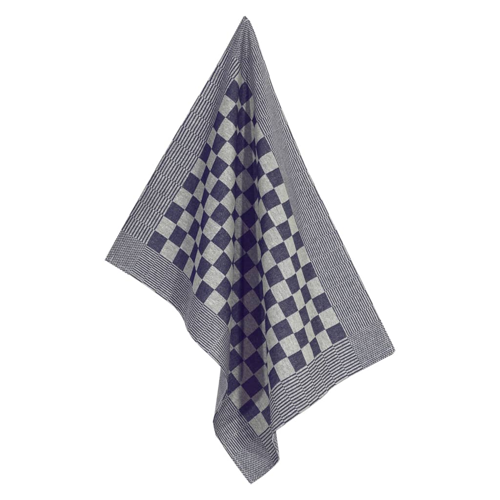 Πετσέτες Κουζίνας 50 τεμ. Μπλε / Λευκό 50 x 70 εκ. Βαμβακερές - PAKOBAZAAR