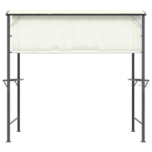 Κιόσκι με Οροφή Κρεμ 220 x 110 x 200 εκ. - Pakobazaar