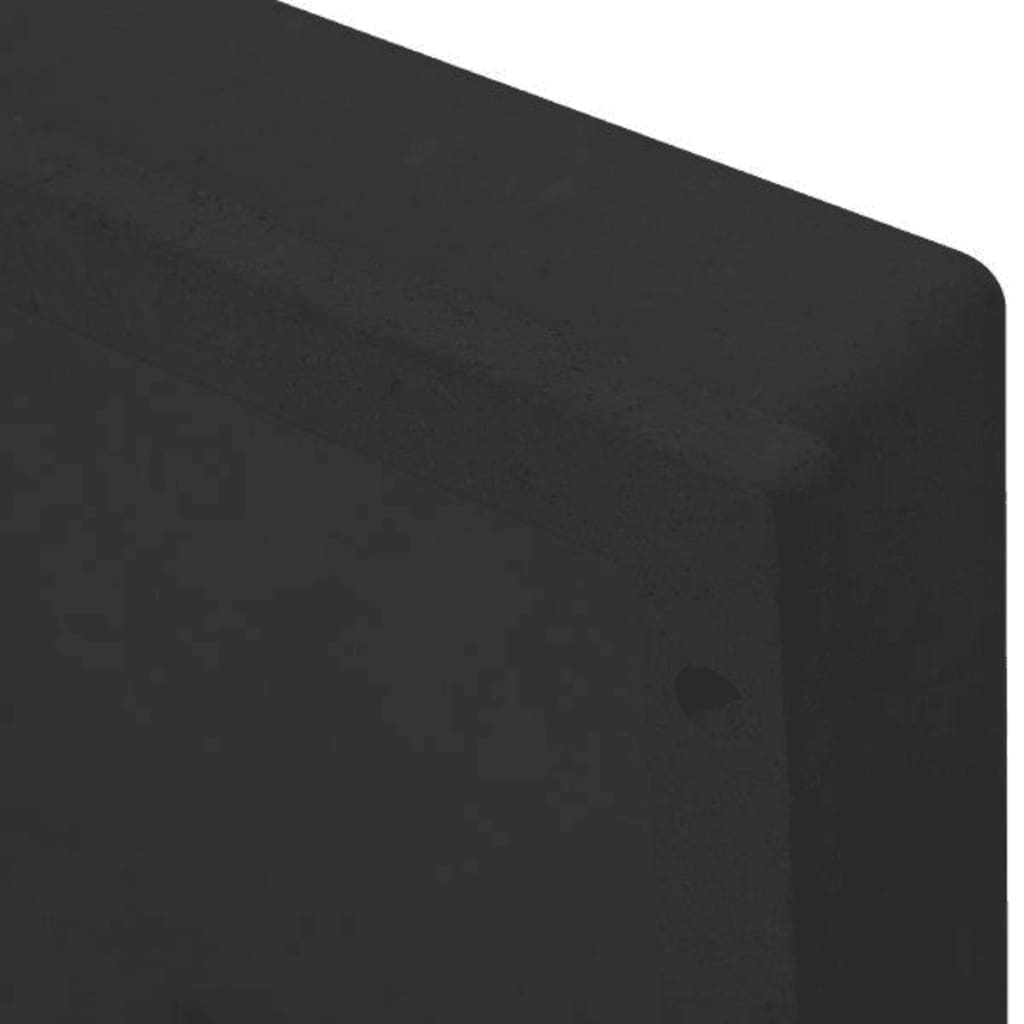 Ράφι Ντουζιέρας Μαύρο Ματ 41 x 36 x 10 εκ. - PAKOBAZAAR