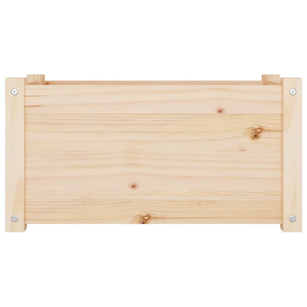 Ζαρντινιέρα 60 x 31 x 31 εκ. από Μασίφ Ξύλο Πεύκου
