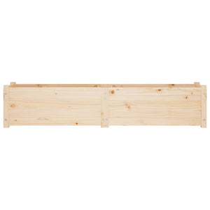 Ζαρντινιέρα Υπερυψωμένη 150 x 31 x 31 εκ. από Μασίφ Ξύλο Πεύκου