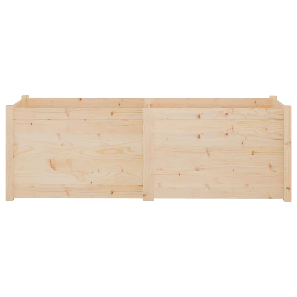 Ζαρντινιέρα Κήπου 150 x 50 x 50 εκ. από Μασίφ Ξύλο Πεύκου