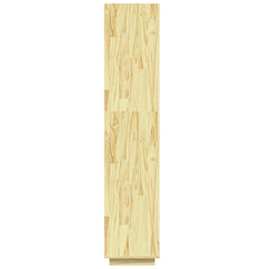 Βιβλιοθήκη/Διαχωριστικό Χώρου 40x35x167 εκ. Μασίφ Ξύλο Πεύκου