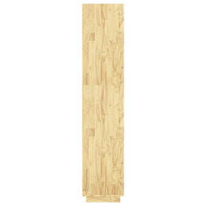 Βιβλιοθήκη/Διαχωριστικό Χώρου 60x35x167 εκ. Μασίφ Ξύλο Πεύκου