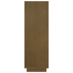 Βιβλιοθήκη/Διαχωριστικό Χώρου Μελί 80x35x103 εκ. Μασίφ Πεύκο