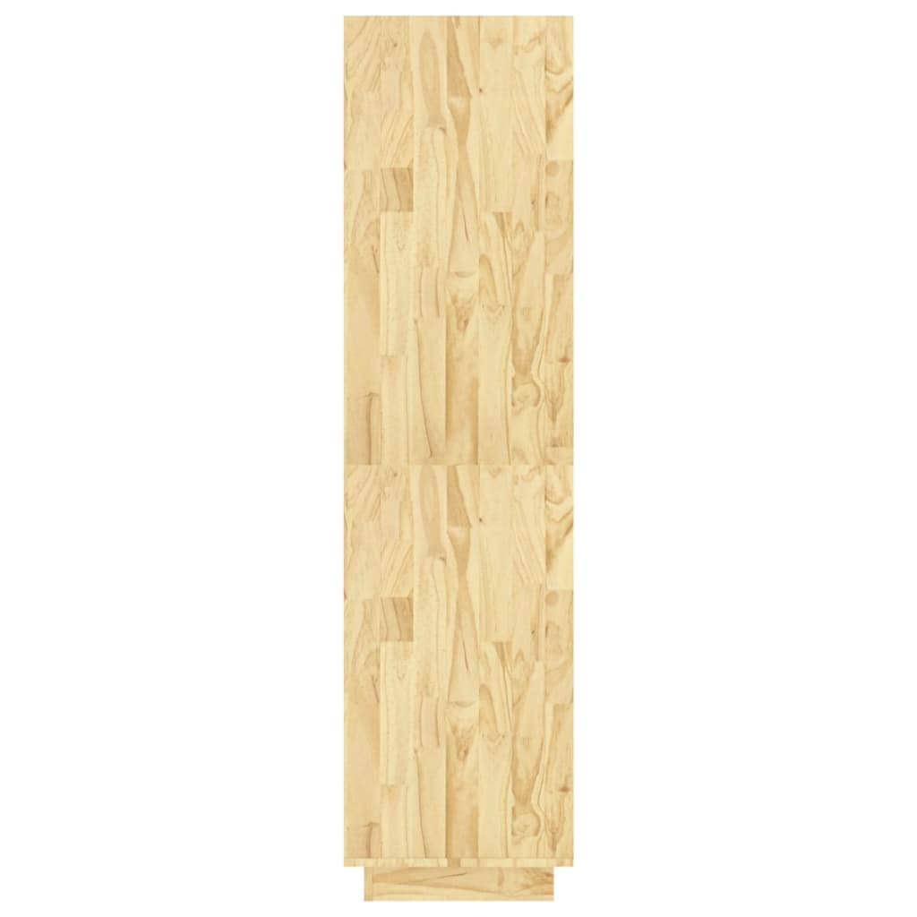 Βιβλιοθήκη/Διαχωριστικό Χώρου 80x35x135 εκ. Μασίφ Ξύλο Πεύκου