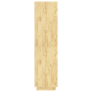 Βιβλιοθήκη/Διαχωριστικό Χώρου 80x35x135 εκ. Μασίφ Ξύλο Πεύκου