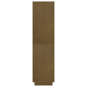 Βιβλιοθήκη/Διαχωριστικό Χώρου Μελί 80x35x135 εκ. Μασίφ Πεύκο